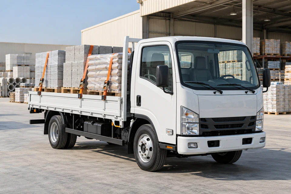 Light-truck material transport